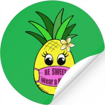 Discover Sweet Pineapple Stickers