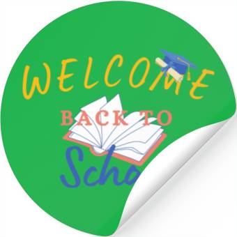 Discover welcome back to school Stickers