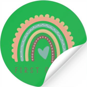 Discover First grade back to school Stickers