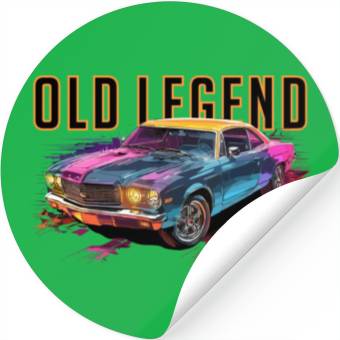 Discover Muscle Car Stickers
