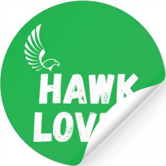 Discover Hawk Lover Stickers