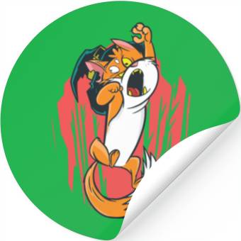 Discover Cat Witch Stickers