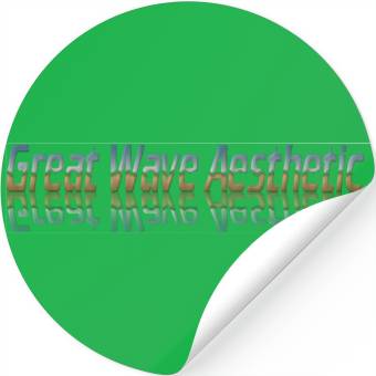 Discover Great Wave Aesthetic Stickers