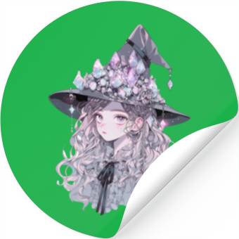 Discover Pastel Goth Crystal Witch Stickers