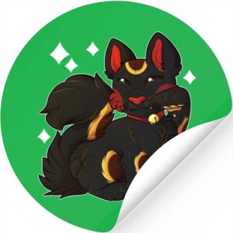 Discover Maneki Neko Black Stickers