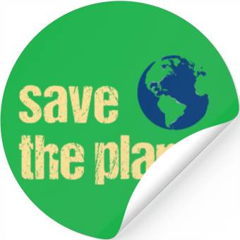 Discover Save The Planet Stickers