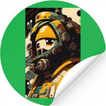 Discover Big Kid In Space Stickers