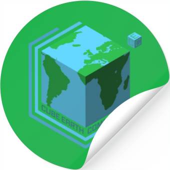 Discover Cube Earth Community Stickers