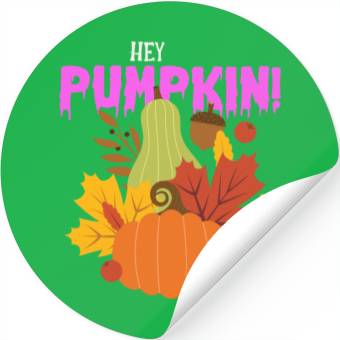 Discover Hey pumpkin halloween Stickers