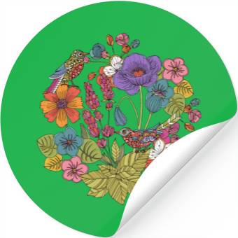 Discover Spring Garden Stickers