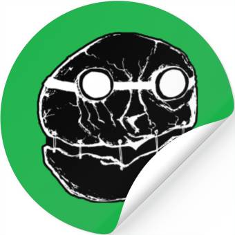 Discover Lone Scavenger - Cutout White Stickers