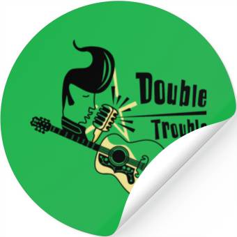 Discover Double Trouble Music Stickers
