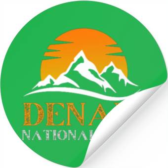 Discover Denali National Park Stickers