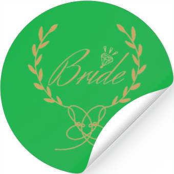 Discover Bride Wedding Honeymoon Stickers