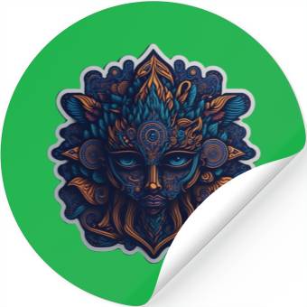 Discover Psychedelic Divinity Stickers