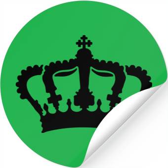 Discover royal crown Stickers