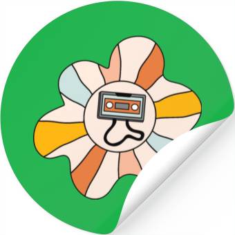 Discover Nostalgia Tape Stickers