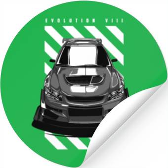 Discover evolution iii Super Racing Car Stickers