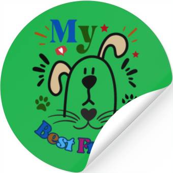 Discover My best Friend Stickers