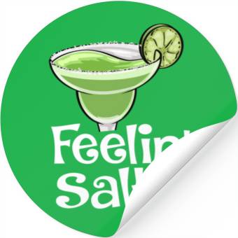 Discover Feelin Salty Stickers