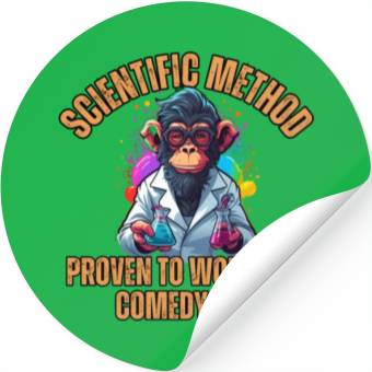 Discover Scientific Method: Proven to work for comedy too. Stickers