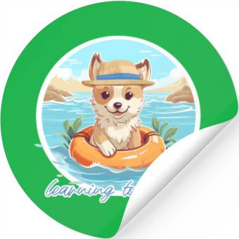 Discover Learning To Swim Stickers