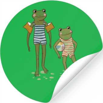 Discover Frog Pond Friends Stickers