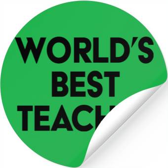 Discover best teacher Stickers