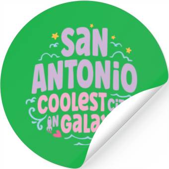 Discover San Antonio Coolest Galaxy Stickers