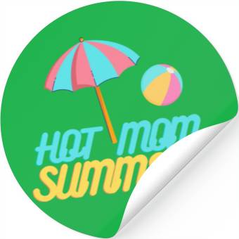 Discover HOT MOM SUMMER Stickers