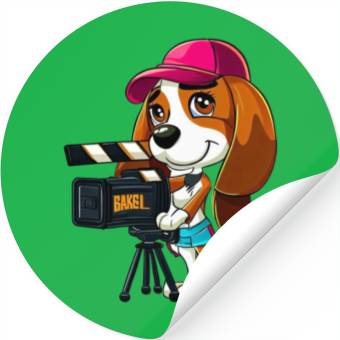 Discover Beagle Puppy - Pepper Stickers