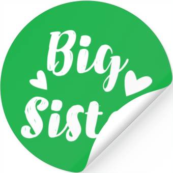 Discover Big Sister Stickers