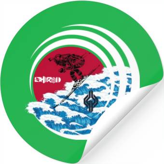 Discover SHRED Samurai Stickers