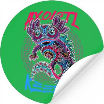 Discover Axolotl Keeper Stickers