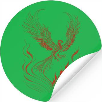 Discover Phoenix Rising Stickers