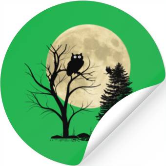 Discover moon Stickers
