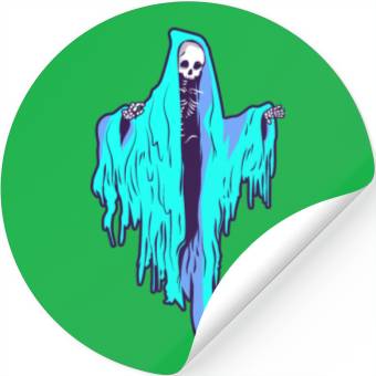 Discover Horror Ghost Skeleton design Stickers