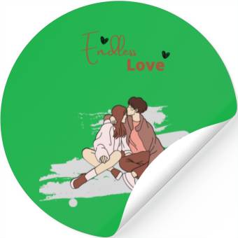Discover Endless Love Couple Stickers
