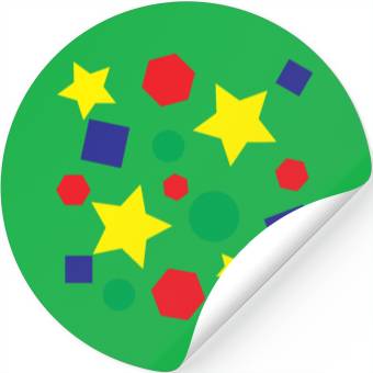 Discover Stickers Includes patterns multi-colored