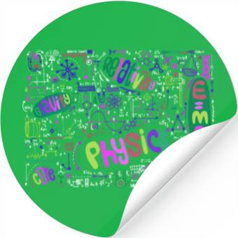 Discover Theoretical Physics Geek Nerd Stem Science Stickers