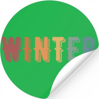 Discover winter Stickers