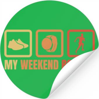 Discover Runner Weekend Routine Stickers