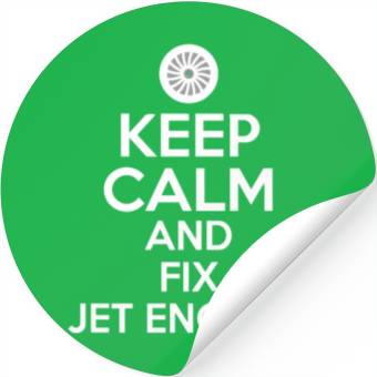 Discover Jet Engine Mechanic Stickers