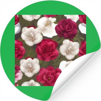 Discover Flower floral design Stickers