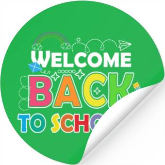 Discover welcome back to school Stickers