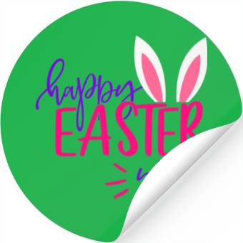 Discover Happy Easter Y all Stickers