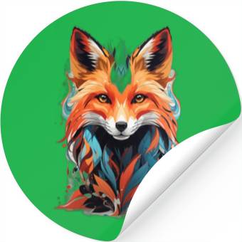 Discover FOX desion for Stickers