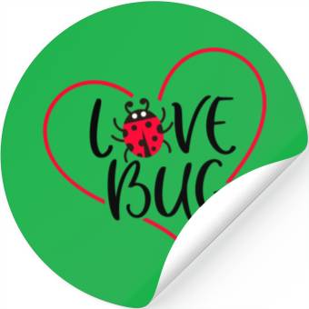 Discover Love Bug Stickers
