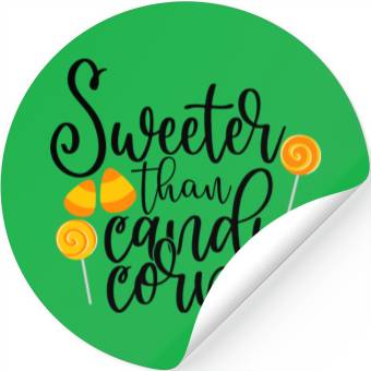 Discover Sweeter Than Candy Corn Stickers
