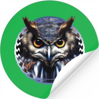 Discover The Owl Stickers
